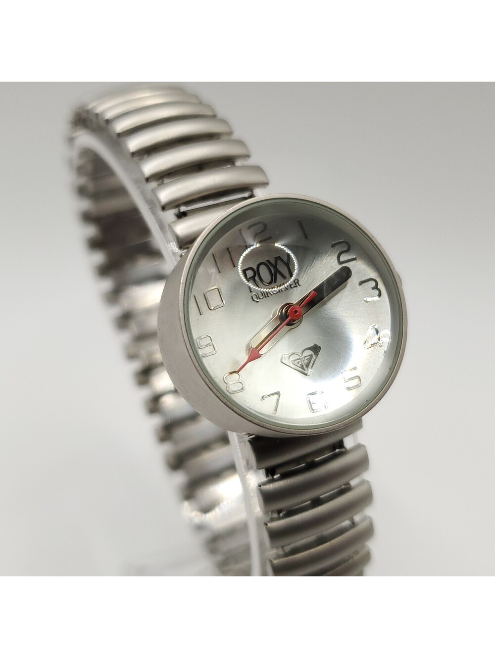 Roxy Quicksilver Dome Crystal Womens Watch 25mm Stretch Band New Battery